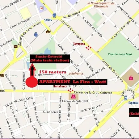 Apartamento 1 Cerca Sants-estacion
